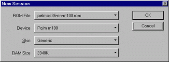 Palm OS Emulator #1