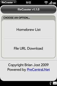  homebrew   Palm Pre #6