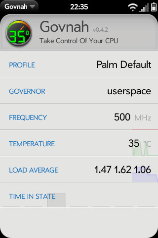  Palm Pre / Overclock #5