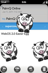Пахальное яйцо в Palm webOS 2.0