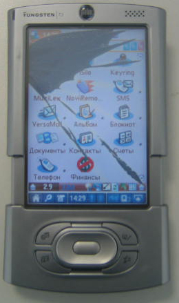 palmOne Tungsten T3, �������� ���������� � ��������� ����������