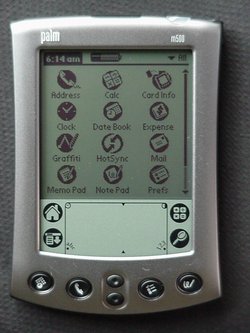 Palm m500 by Tony Rudenko