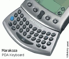 Marakoza PDA Keyboard ( PalmQ Online)