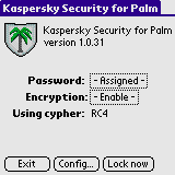 Kaspersky Security  Palm OS