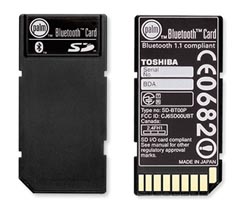 Bluetooth-карта в формате SecureDigital Bluetooth-карта в формате SecureDigital