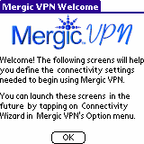 VPN-клиент Mergic VPN для КПК на Palm OS 