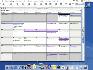Palm Desktop 4.0  Mac OS X #1