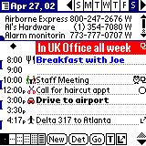 Новая версия календаря и органайзера DateBK5 от Pimlico Software
