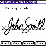 Signature Wallet