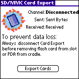 Card Export  Softick  Palm    
