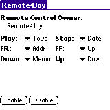  Remote4Joy   Sony Clie