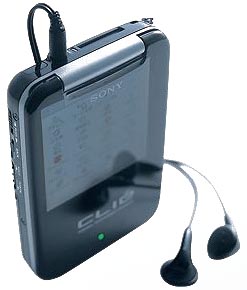 Недорогой КПК Sony Clie PEG-SJ33 с цветным дисплеем и поддержкой MP3