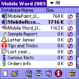   Mobile Word 2003  Palm OS