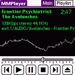 Аудио-плеер MMPlayer для Palm OS 5.0
