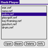 Бесплатный Flash–плеер для Palm существует уже больше года