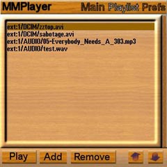 - MMPlayer  Palm OS 5.0