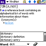 Толковый словарь английского языка для Palm от AbsoluteWord
