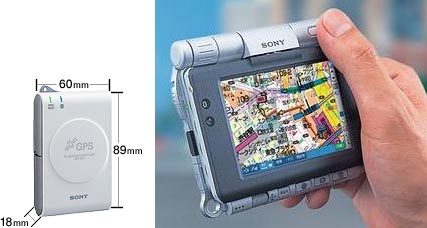 Беспроводной Bluetooth GPS приемник Sony GU-BT1.