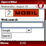 Opera mini для Palm OS