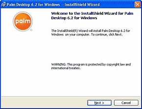 Palm Desktop 6.2