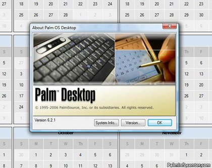 Palm Desktop Vista