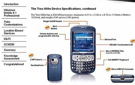 Palm Treo 800w