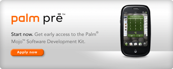 Palm открывает набор для разработчиков ПО под WebOS