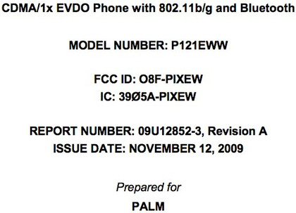 Verizon Palm Pixi