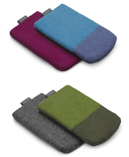 Palm Pixi Wool Pouch