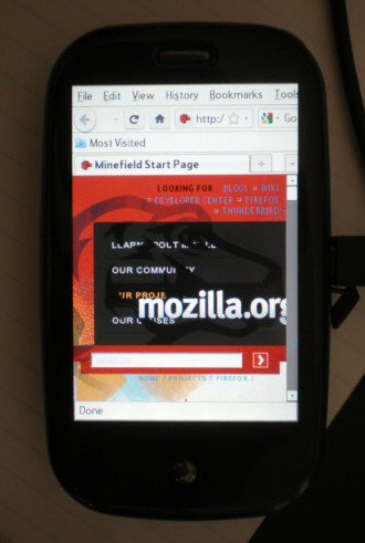 FireFox / Fennec for webOS