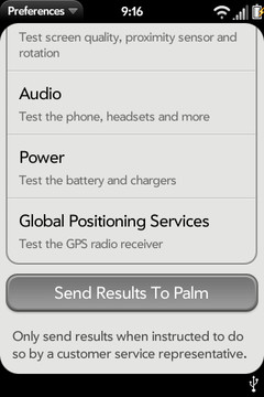 Тестирование Palm Pre и Palm Pixi #5