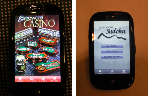 Astraware Casino  Sudoku  webOS