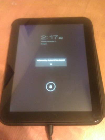  HP TouchPad  Android 4.0