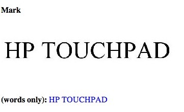 HP TouchPad