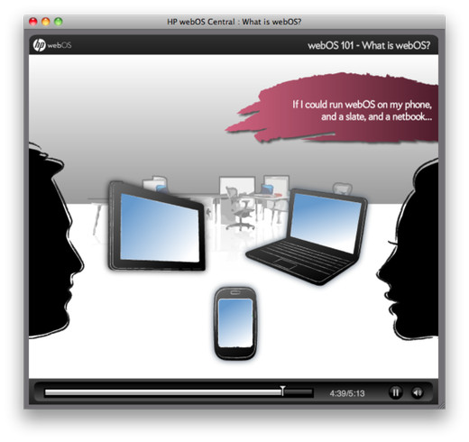  HP  webOS - Netbook