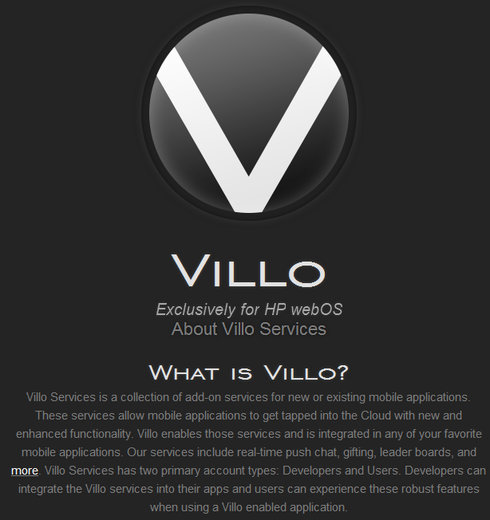 Villo for webOS