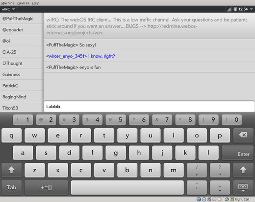 wIRC TouchPad #2