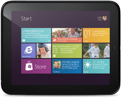 HP TouchPad с Windows8