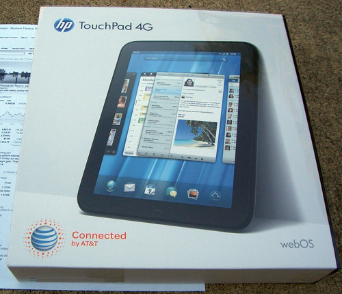 HP TouchPad 4G AT&T