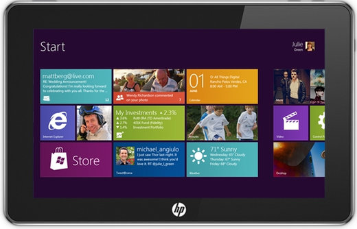 HP Windows 8 tablet