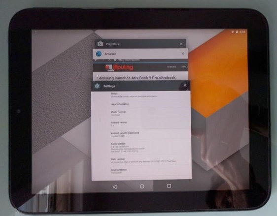 Android Marshmallow запустили на планшете HP TouchPad