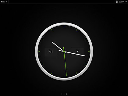 Изменение типа часов в режиме Exhibition [webOS 3.0]